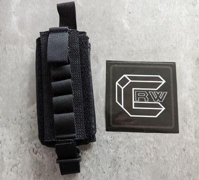 S.O.E. Shotgun shell 12ga Pull-Out Pouch  (Black) OSOE