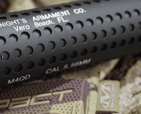 SALE! 5KU K_C QD SOCOM Silencer with SR16 14mm CCW Flash Hider (5KU-101) great for mk18mod0 setup