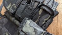 Sale! Big Foot D3CRH Chest Rig Vest + drop down utility pouch (Multicam Black) M4 or 762 mags