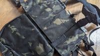 Sale! Big Foot D3CRH Chest Rig Vest + drop down utility pouch (Multicam Black) M4 or 762 mags