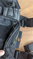 Sale! Big Foot D3CRH Chest Rig Vest + drop down utility pouch (Multicam Black) M4 or 762 mags
