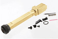 Sale! EMG SAI Utility Slide Kit With Gold Outer Barrel (RMR cut) by G&P for UMAREX G19gen3