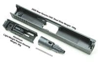SALE! Guarder G17 gen2 or Gen3 Steel Slide Complete Set (2020 New Ver./U.S. Ver./Black ) #197(U)BK