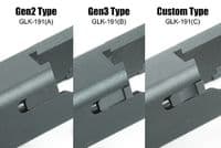 SALE! Guarder G17 gen2 or Gen3 Steel Slide Complete Set (2020./U.S. Ver./Black ) #197(U)BK