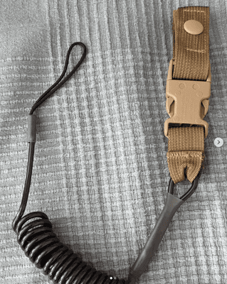 SALE! LBT BELT LOOP PISTOL LANYARD COYOTE TAN