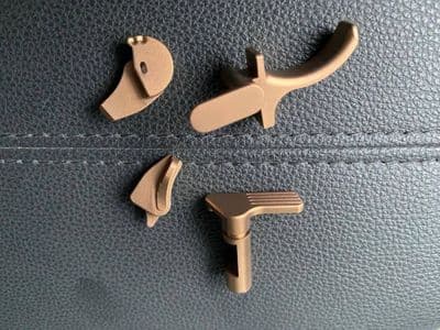 SALE! Pro-arms Steel (Black or PVD Tan) trigger/ Ambi safety/ take down level for SIG M17