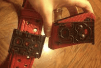 SALE! Safariland Model 771 Red (Set of 3 pouches ) Fast draw mag pouch for Glock (right handed)
