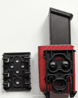 SALE! Safariland Model 771 Red (Set of 3 pouches ) Fast draw mag pouch for Glock (right handed)