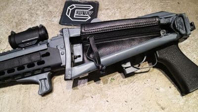 SALE! TGC AK Triangle Folding Stock Pouch (Real Leather)