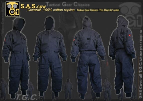 SAS CRW coverall Gen1 replica by TGC