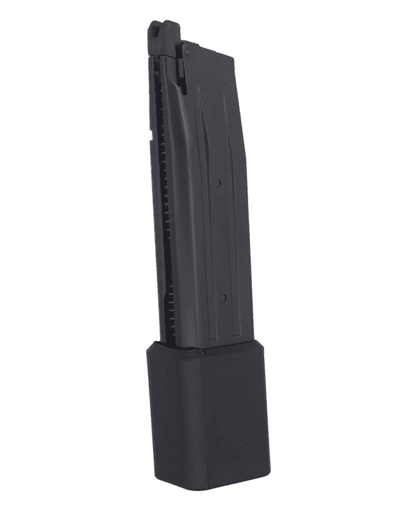 SAVIA LIKISEI 40 Rds Lightweight CO2 Magazine 177mm for Hi-Capa GBB ( SA-HCP029-C )