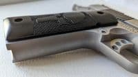 SKULL Punisher logo Black wood grip