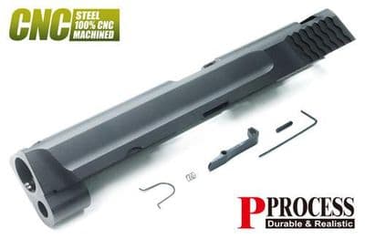 Steel CNC Slide for MP9 (9mm Marking/Black)