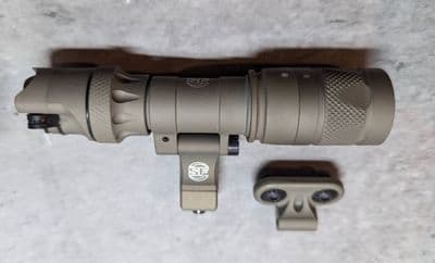 SUREFIRE (TAN) M300 Mini Scout Flash Light Pro Vampire w/ V3 KM1-E Head + DS00 Switch