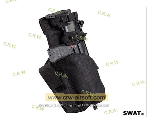 SWAT MP7 Leg Holster (Black)