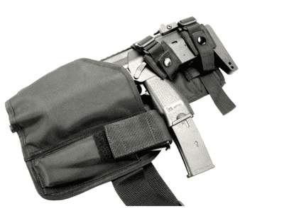 SWAT MP7 Leg Holster (Black) Left handed