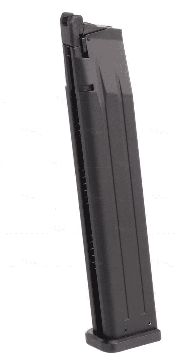 TAIWAN MADE 45Rds Long Type Hi-Capa Gas Airsoft Magazine