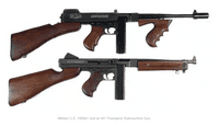 Thompson M1928 wood stock
