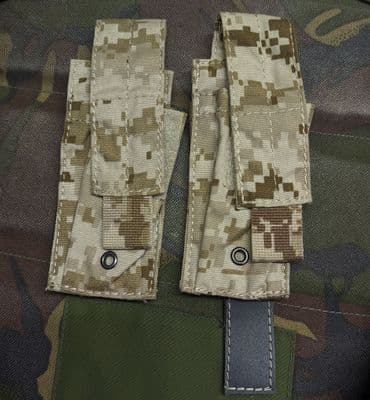 Toy Soldier (Aor1 Clone) 9mm & Hicapa Pistol mag pouch x2