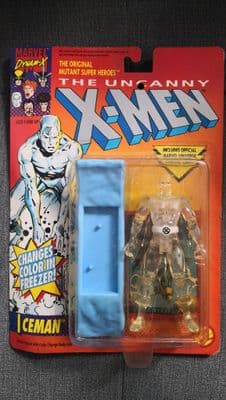Toybiz 1993 Marvel the Uncanny X-Men Changing Colour Iceman
