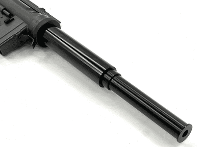 Trench Airsoft Suppressed M3 Grease Gun Full Metal Silencer For S&T M3A1 AEG