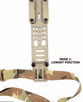 True North Modular Holster adapter with leg strap (Dark Earth Anodized finish)