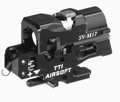 TTI AIRSOFT Infinity One Piece Full CNC TDC Hop-Up Chamber for SIG AIR / VFC M17 & M18 GBB (Black)