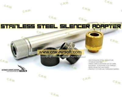 UAC Stainless Steel Silencer Adapter