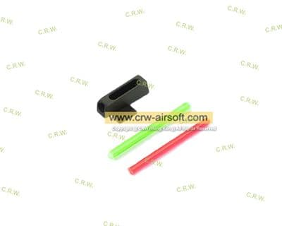 UAC Ultra-Bright Fiber Optic Front Sight For TM Hi-capa