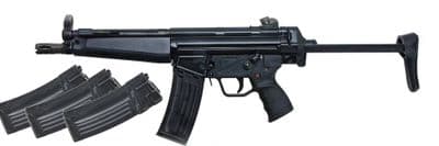 Umarex / VFC HK53 GBBR (Black) Plus extra 3 mags