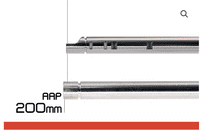 UNICORN 200mm Nitroflon Coating 6.03MM Ultimate Precision Inner Barrel For AAP GBB