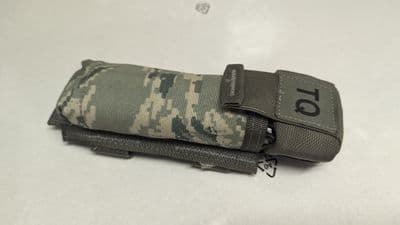 US army ACU pattern CAT pouch with CAT TOURNIQUET