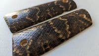 USA Snake skin M1911 grip (Dark colour)
