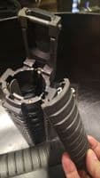 Used K.A.C. RIS II rail for M4 with 3 KAC rail panels