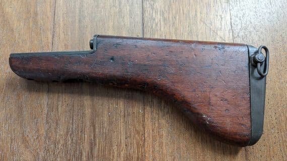 UZI wood stock