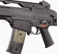 VFC H&K G36C V2 GBB Rilfle (Black, with 2 Round Burst & Full-Auto)