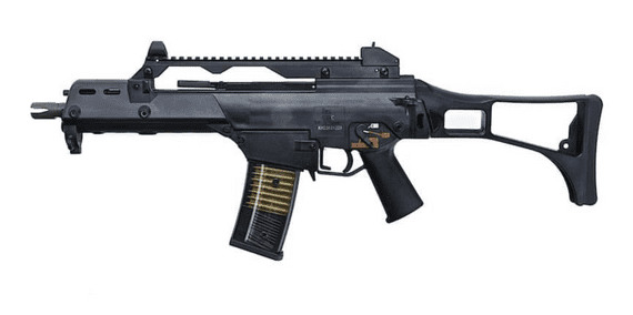 VFC H&K G36C V2 GBB Rilfle (Black, with 2 Round Burst & Full-Auto)