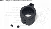 Viper Tech KAC Style Low Profile Gas Block (Bottom Cut Version)