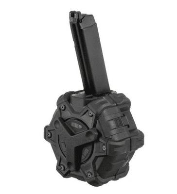WE G17 series GBB Pistol 350 round Gas Drum magazine