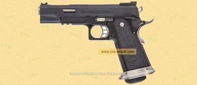 WE HI-CAPA 5.1 T.REX series GBB Pistol (Black Silde)