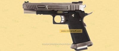 WE HI-CAPA 5.1 T.REX series GBB Pistol (Silver Silde)
