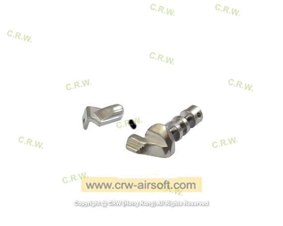 WE M9 Series GBB Slide Safety Set-Sliver(Part Number #24,33,46)