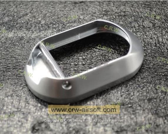 WE Metal Magwell For WE Hi-Capa 5.1 Series GBB (Matte Silver)