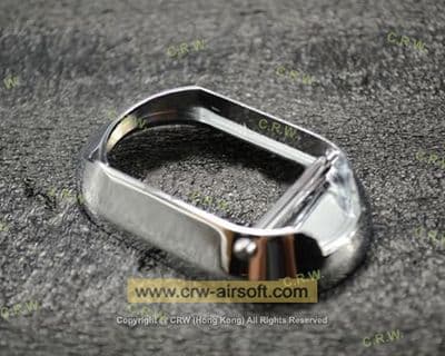 WE Metal Magwell For WE Hi-Capa 5.1 Series GBB- Mirror Silver