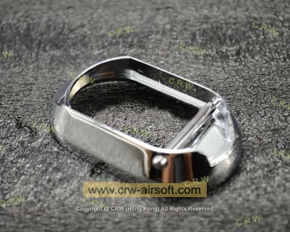 WE Metal Magwell For WE Hi-Capa 5.1 Series GBB- Mirror Silver