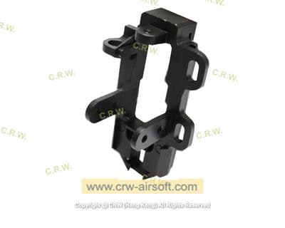 WE Metal Replacement Stock Hinge Plate for SCAR Airsoft Rifle BK