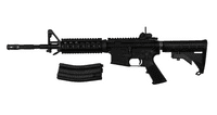 WE Promotion £100 off! Cybergun FN Herstal M4A1 Gas Blowback GBB Rifle in Black V3 System