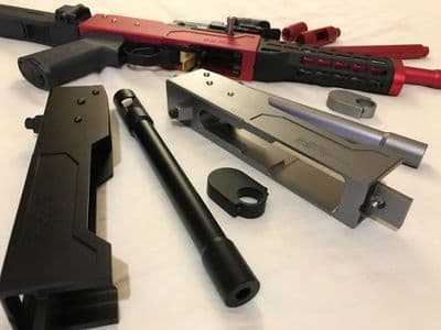 X22 Builders (Silver) KJW KC02 CNC Aluminium 7075 AK Conversion Kit ( Limited )