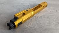 YSC GHK M4 GBB Nozzle(Low power)+ GOLD Super light weight Bolt Carrier High quality 7075 Alu