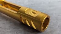 YSC GHK M4 GBB Nozzle(Low power)+ GOLD Super light weight Bolt Carrier High quality 7075 Alu